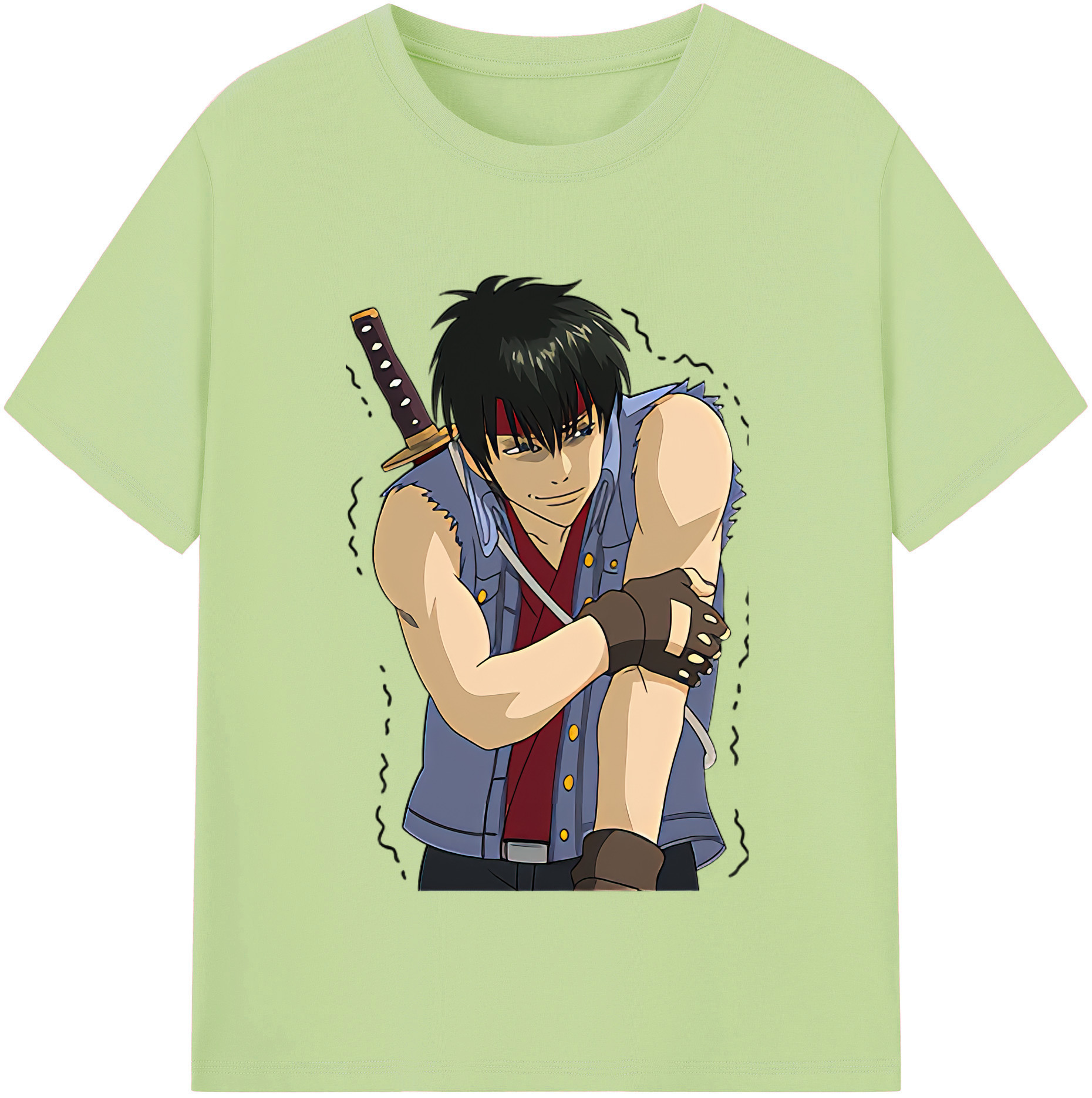 （画像用） ぎんたま 坂田銀時（さかたぎんとき） 神楽 志村新八（しむら しんぱち） GINTAMA Sakata Gintoki Kagura Shimura Shinpachi 綿100％半袖Tシャツ（フロントプリント）